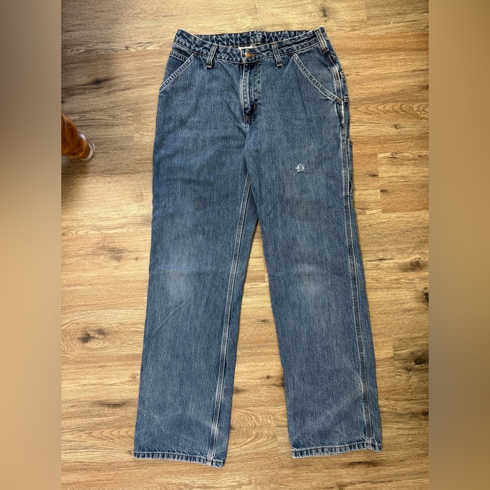 Vintage Carhartt Women’s Work Jeans – Size 8x32 – Made in Mexico